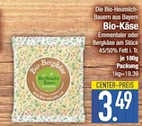 Bio-Käse Emmentaler im EDEKA Prospekt Bio-Käse Emmentaler von Bio-Heumilch-Bauern aus Bayern im aktuellen EDEKA Prospekt für 3,49 €