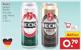 Beck’s im aktuellen Netto Marken-Discount Prospekt