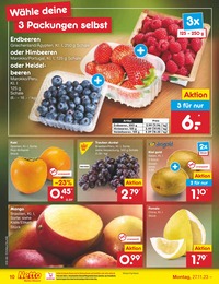 Netto Marken-Discount Himbeeren im Prospekt Netto Marken-Discount Himbeeren im Prospekt