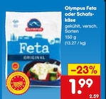 Feta oder Schafskäse von Olympus im aktuellen Netto Marken-Discount Prospekt für 1,99 €