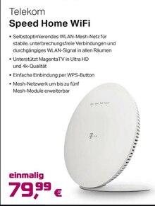 A-Team Mobilfunk-Concept GmbH Bergisch Gladbach - Speed Home WiFi Speed Home WiFi Angebot bei A-Team Mobilfunk-Concept GmbH Bergisch Gladbach im Prospekt "Nur für kurze Zeit 3,75 GB Datenvolumen für 34,95 € mtl."