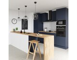 Promo Cuisine "Dorice" bleu nuit mat à 359,00 € dans le catalogue Brico Dépôt à Houilles