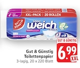 Toilettenpapier Angebote von Gut & Günstig bei E center Reutlingen für 6,99 €