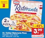 Pizza im Netto Marken-Discount Prospekt Ristorante Pizza von Dr. Oetker im aktuellen Netto Marken-Discount Prospekt für 3,99 €