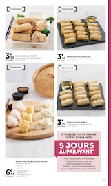 Promos Apéritif surgelé dans le catalogue "U traiteur" de Super U à la page 15 Promos Apéritif surgelé dans le catalogue "U traiteur" de Super U à la page 15