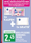 NIVEA Pflegende Reinigungstücher im Angebot bei Marktkauf in Paderborn NIVEA Pflegende Reinigungstücher Angebote von NIVEA bei Marktkauf Paderborn für 2,45 €