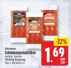 Sportler Schinken von Abraham für 1,69 € bei EDEKA im Angebot Sportler Schinken von Abraham im aktuellen EDEKA Prospekt