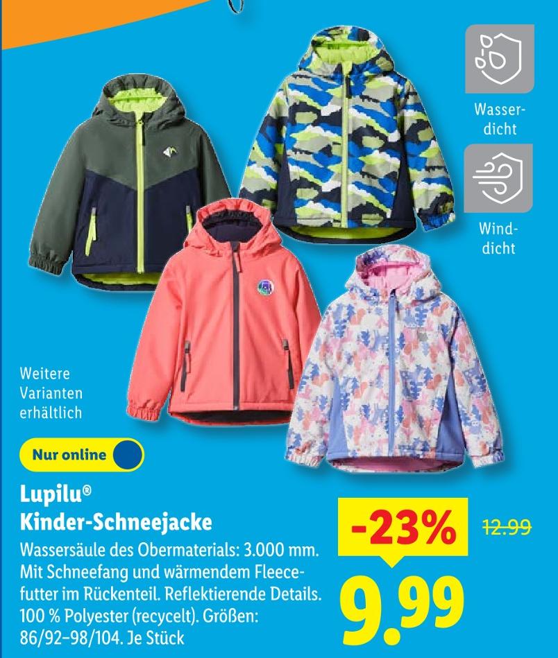 Kinder-Schneejacke