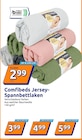 Comfibeds Jersey-Spannbettlaken 90 x 200 cm Angebote bei Action Magdeburg für 2,99 €