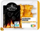 Hähnchen-Spieß im REWE Prospekt Hähnchen-Spieß von Butcher's Barbecue im aktuellen REWE Prospekt für 14,90 €