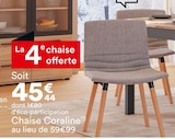 Chaise Coraline - But à Taverny Chaise Coraline en promo chez But Taverny à 45,44 €