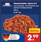 Geschnetzeltes „Gyros Art“ Angebote von Gut Ponholz bei Netto Marken-Discount Bottrop für 2,99 €