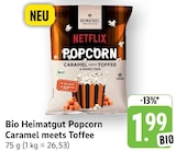 Bio Popcorn Caramel meets Toffee bei E center im Weissach Prospekt für 1,99 €