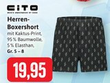 Herren-Boxershort Angebote von CITO bei Kaufhaus Stolz Stralsund für 19,95 €