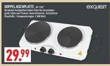Doppel-Kochplatte KP 3202 Angebote von exquisit bei Marktkauf Hattingen für 29,99 €