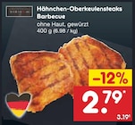Hähnchen-Oberkeulensteaks Barbecue Angebote bei Netto Marken-Discount Bayreuth für 2,79 €