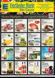 EDEKA Prospekt für Hamburg mit 8 Seiten EDEKA Prospekt "Top Angebote" für Hamburg, 8 Seiten, 14.07.2025 - 19.07.2025