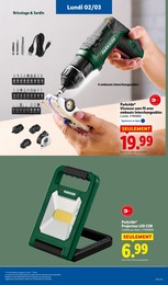 Offre Luminaires dans le catalogue Lidl du moment à la page 63