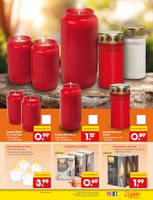 Kerzen im aktuellen Netto Marken-Discount Prospekt (Pforzheim) Kerzen im Netto Marken-Discount Prospekt "Aktuelle Angebote" mit 65 Seiten (Pforzheim)