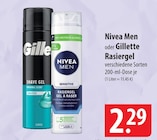 Nivea Men Rasiergel Angebote bei famila Nordost Falkensee für 2,29 €
