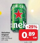 Original Angebote von Heineken bei Markant Nordwest Friesoythe für 0,89 €
