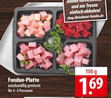 Fondue-Platte bei famila Nordost im Heiligenhafen Prospekt für 1,69 €