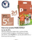 Foin à la carotte - PURE FAMILY en promo chez Jardiland Besançon à 5,00 €