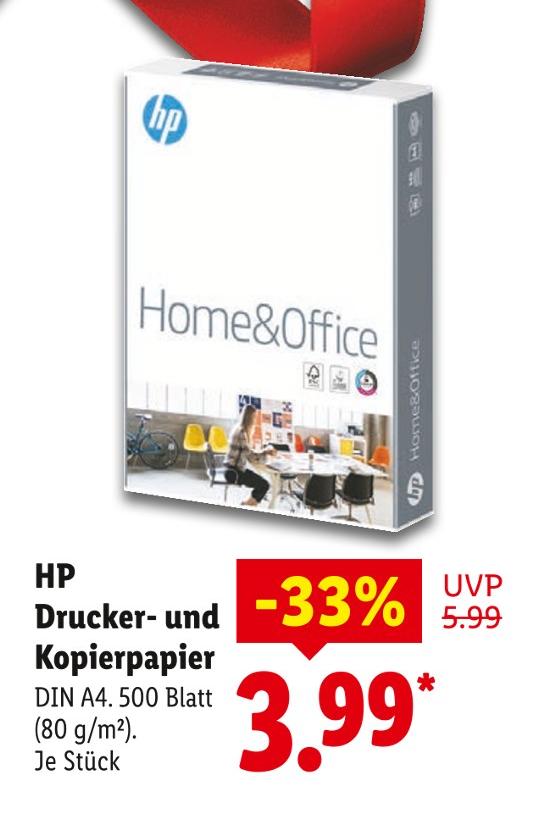 Drucker- und Kopierpapier
