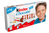 16 barres chocolat au lait - Kinder - Norma à Mulhouse 16 barres chocolat au lait - Kinder en promo chez Norma Mulhouse à 3,27 €