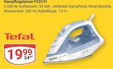Dampfbügeleisen FV2C41 Angebote von Tefal bei GLOBUS Frechen für 19,99 €