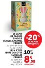 L'œuf de paques craquant chocolat noisette surgele - ERHARD en promo chez Super U Villeurbanne à 10,11 €