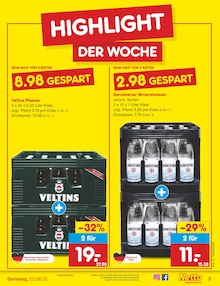 Gerolsteiner im Netto Marken-Discount Prospekt "Aktuelle Angebote" mit 63 Seiten (Hamm)