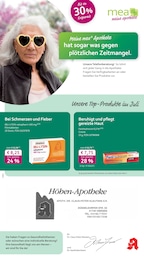 mea - meine apotheke Prospekt für Kempen mit 4 Seiten mea - meine apotheke Prospekt für Kempen: "Unsere Juli-Angebote", 4 Seiten, 01.07.2025 - 31.07.2025
