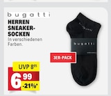 Herren Sneaker-Socken Angebote von bugatti bei Marktkauf Bietigheim-Bissingen für 6,99 €