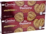 Les Palmiers Croustillants et feuilletés - CASINO en promo chez Casino Supermarchés Avignon à 1,45 €