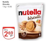 Biscuits im Angebot bei GLOBUS in Salzgitter Biscuits Angebote von Nutella bei GLOBUS Salzgitter für 2,69 €