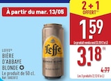 Aldi Montigny-lès-Cormeilles - Promo Bière d'abbaye blonde Promo Bière d'abbaye blonde à 3,18 € dans le catalogue Aldi à Montigny-lès-Cormeilles