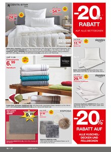 Bettdecke im Möbelzentrum Pforzheim Prospekt "UNSERE TIEFPREIS GARANTIE SCHLÄGT JEDEN!" mit 20 Seiten (Pforzheim)