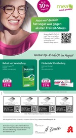 Aktueller mea - meine apotheke Apotheken Prospekt in Trierweiler und Umgebung, "Unsere August-Angebote" mit 4 Seiten, 01.08.2025 - 31.08.2025