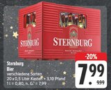 Bier im Angebot bei EDEKA in Kamenz Bier Angebote von Sternburg bei EDEKA Kamenz für 7,99 €