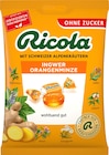 Bonbon, Ingwer Orangenminze von Ricola im aktuellen dm-drogerie markt Prospekt