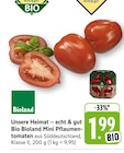 EDEKA Mühlhausen - Bio Bioland Mini Pflaumentomaten Angebot im Prospekt Bio Bioland Mini Pflaumentomaten bei EDEKA im Mühlhausen Prospekt für 1,99 €