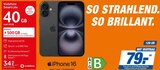 iPhone 16 im Angebot bei expert in Wismar iPhone 16 Angebote von Apple bei expert Wismar für 34,99 €