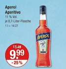 Aperitivo Angebote von Aperol bei V-Markt Regensburg für 9,99 €