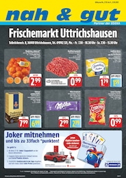 nah und gut Prospekt für Motten mit 8 Seiten nah und gut Prospekt für Motten: "Wir lieben Lebensmittel!", 8 Seiten, 20.10.2025 - 31.10.2025