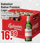 Premium Lager im Trinkgut Prospekt Premium Lager von Budweiser Budvar im aktuellen Trinkgut Prospekt für 16,99 €