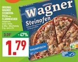 ORIGINAL WAGNER STEINOFEN-PIZZA im Angebot bei Marktkauf in Brühl ORIGINAL WAGNER STEINOFEN-PIZZA Angebote von Wagner bei Marktkauf Brühl für 1,79 €