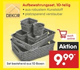 Aufbewahrungsset, 10-teilig im Angebot bei Netto Marken-Discount in Leverkusen Aufbewahrungsset, 10-teilig Angebote von DEKOR bei Netto Marken-Discount Leverkusen für 9,99 €