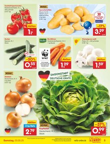 Kartoffeln im aktuellen Netto Marken-Discount Prospekt (Pforzheim) Kartoffeln im Netto Marken-Discount Prospekt "Aktuelle Angebote" mit 44 Seiten (Pforzheim)