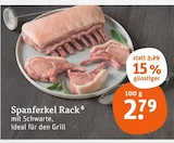 Spanferkel Rack für 2,79 € bei tegut im Angebot Spanferkel Rack im aktuellen tegut Prospekt